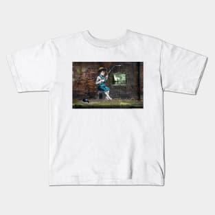 Fishing Boy Kids T-Shirt